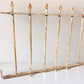 Wrought Iron Fence Panel, Architectural Salvage Grate, Garden Art, Vintage, A23