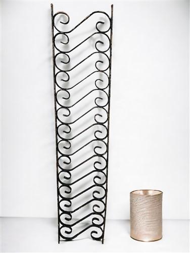 Wrought Iron Fence Panel, Architectural Salvage Grate, Garden Art, Vintage, A27, by The Old Grainery (dna, Fence Panel, Me...