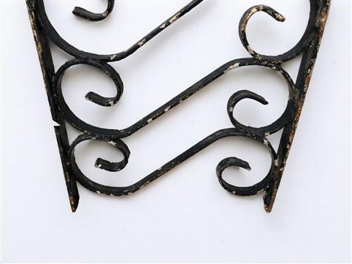 Wrought Iron Fence Panel, Architectural Salvage Grate, Garden Art, Vintage, A27, by The Old Grainery (dna, Fence Panel, Me...
