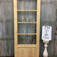 Door - French Single Door (30x80) 4 Pane Glass Door European Styled FM3 by The Old Grainery (antique doors, barn doors, di...