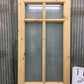 French Single Door (24x80.5) 6 Pane Frosted Glass European Styled Door FM8