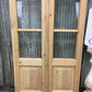 French Double Door (32x80) 4 Pane Glass European Styled Door EM1