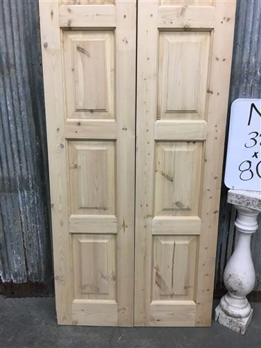 Door - Arched French Double Doors (32x80.5) Panel Doors, European Styled Doors M7 by The Old Grainery (antique doors, barn...