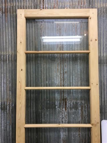 French Single Door (36x96.5) 4 Pane Glass Door European Styled FM15