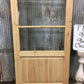 French Single Door (36x96.5) 4 Pane Glass Door European Styled FM15