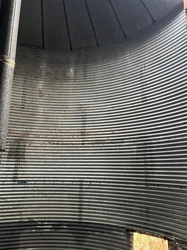 Grain Bin - Grain Bin, Vintage Storage Shed She Shed Garage Garden Tool Tiny Home Gazebo, X by The Old Grainery (farm prim...