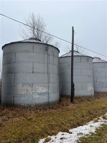 Grain Bin - Grain Bin, Vintage Storage Shed She Shed Garage Garden Tool Tiny Home Gazebo, X by The Old Grainery (farm prim...
