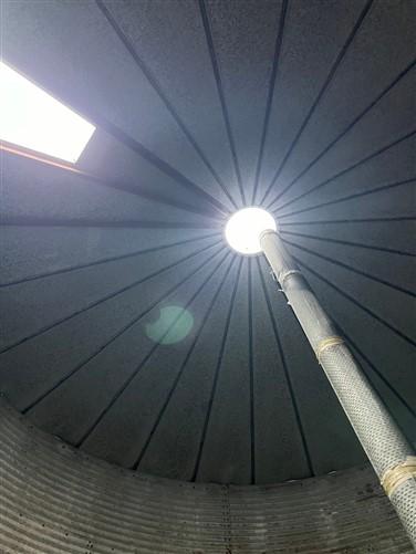 Grain Bin - Grain Bin, Vintage Storage Shed She Shed Garage Garden Tool Tiny Home Gazebo, Z by The Old Grainery (farm prim...