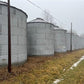 Grain Bin - Grain Bin, Vintage Storage Shed She Shed Garage Garden Tool Tiny Home Gazebo, Z by The Old Grainery (farm prim...