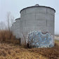 Grain Bin - Grain Bin, Vintage Storage Shed She Shed Garage Garden Tool Tiny Home Gazebo, Z by The Old Grainery (farm prim...