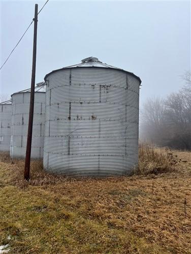 Grain Bin - Grain Bin, Vintage Storage Shed She Shed Garage Garden Tool Tiny Home Gazebo, Z by The Old Grainery (farm prim...