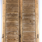 Door - Antique Shutter French Double Doors with Jamb (37x90) European Panel Door S19 by The Old Grainery (antique doors, b...