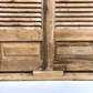 Door - Antique Shutter French Double Doors with Jamb (37x90) European Panel Door S19 by The Old Grainery (antique doors, b...