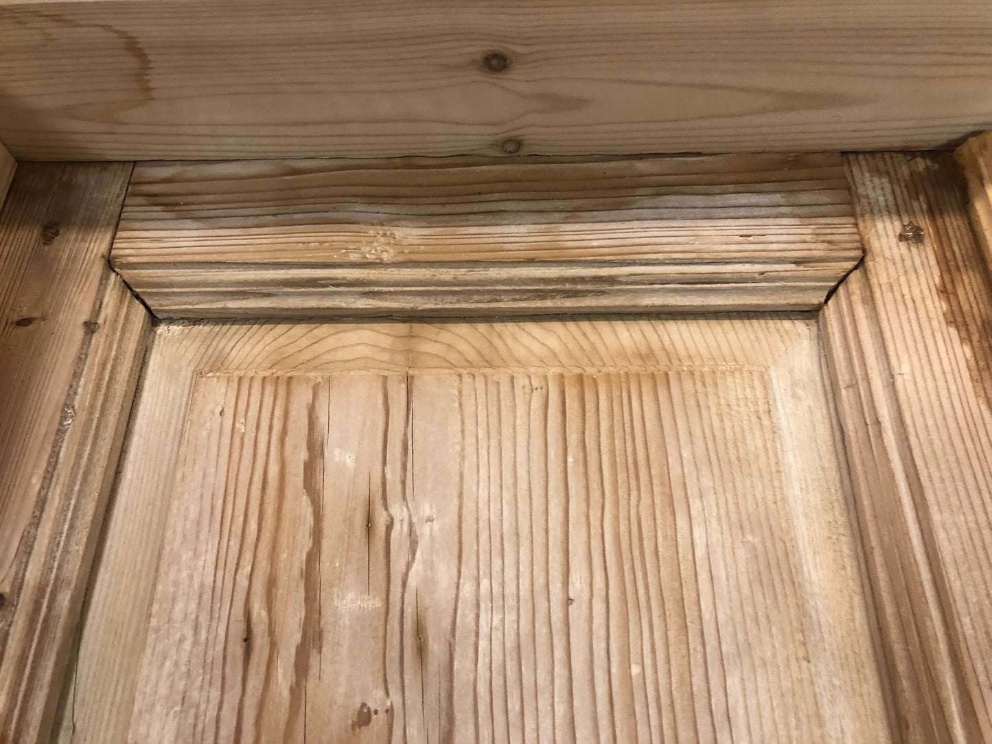 Antique French Double Doors with Jamb (38x87.5) European Panel Doors S22