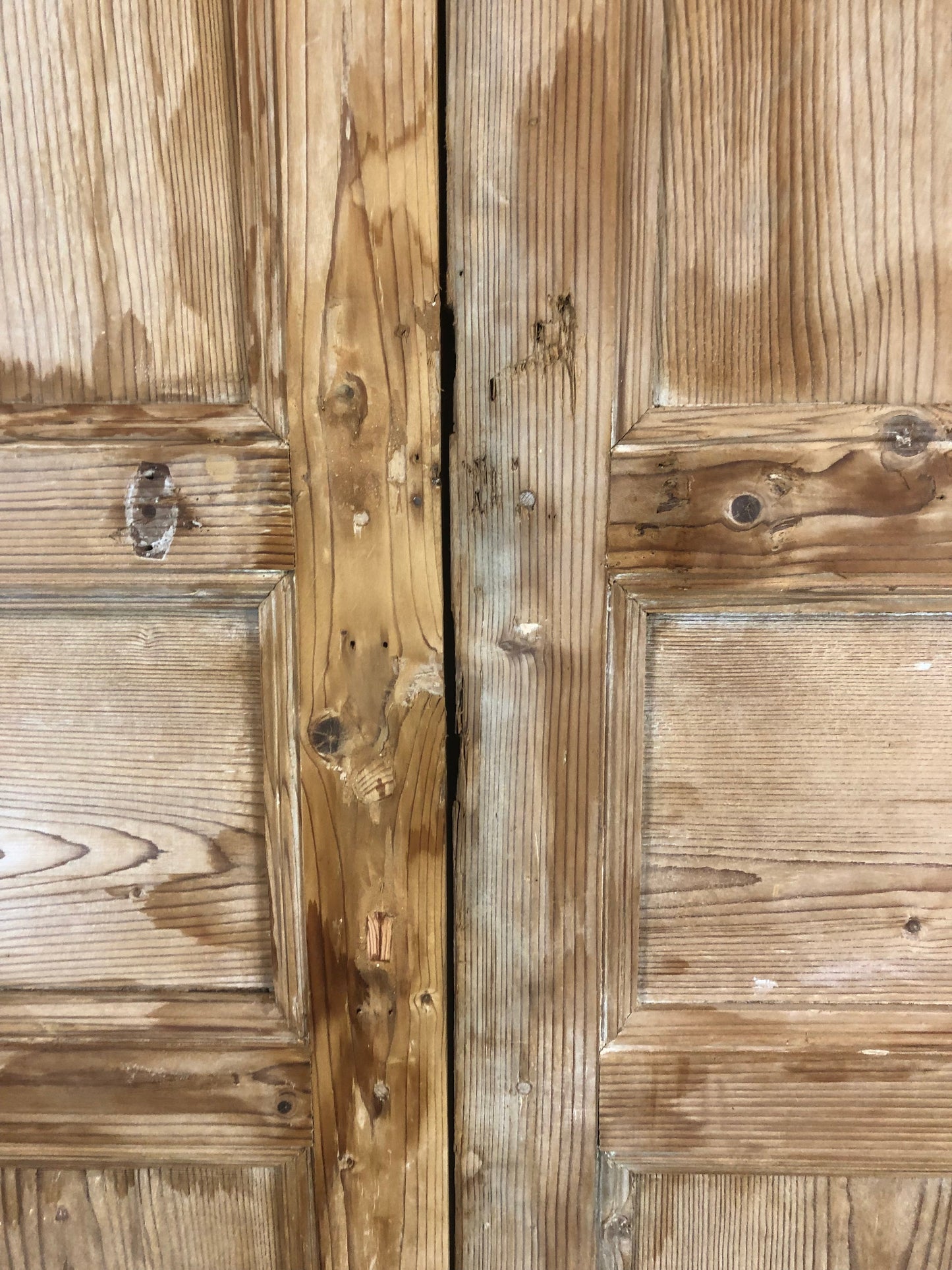 Antique French Double Doors with Jamb (38x87.5) European Panel Doors S22