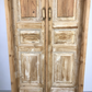 Antique French Double Doors with Jamb (39x95) European Panel Doors S23