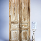 Antique French Double Doors with Jamb (39x95) European Panel Doors S23