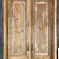 Antique French Double Doors with Jamb (42x92) European Panel Doors S24