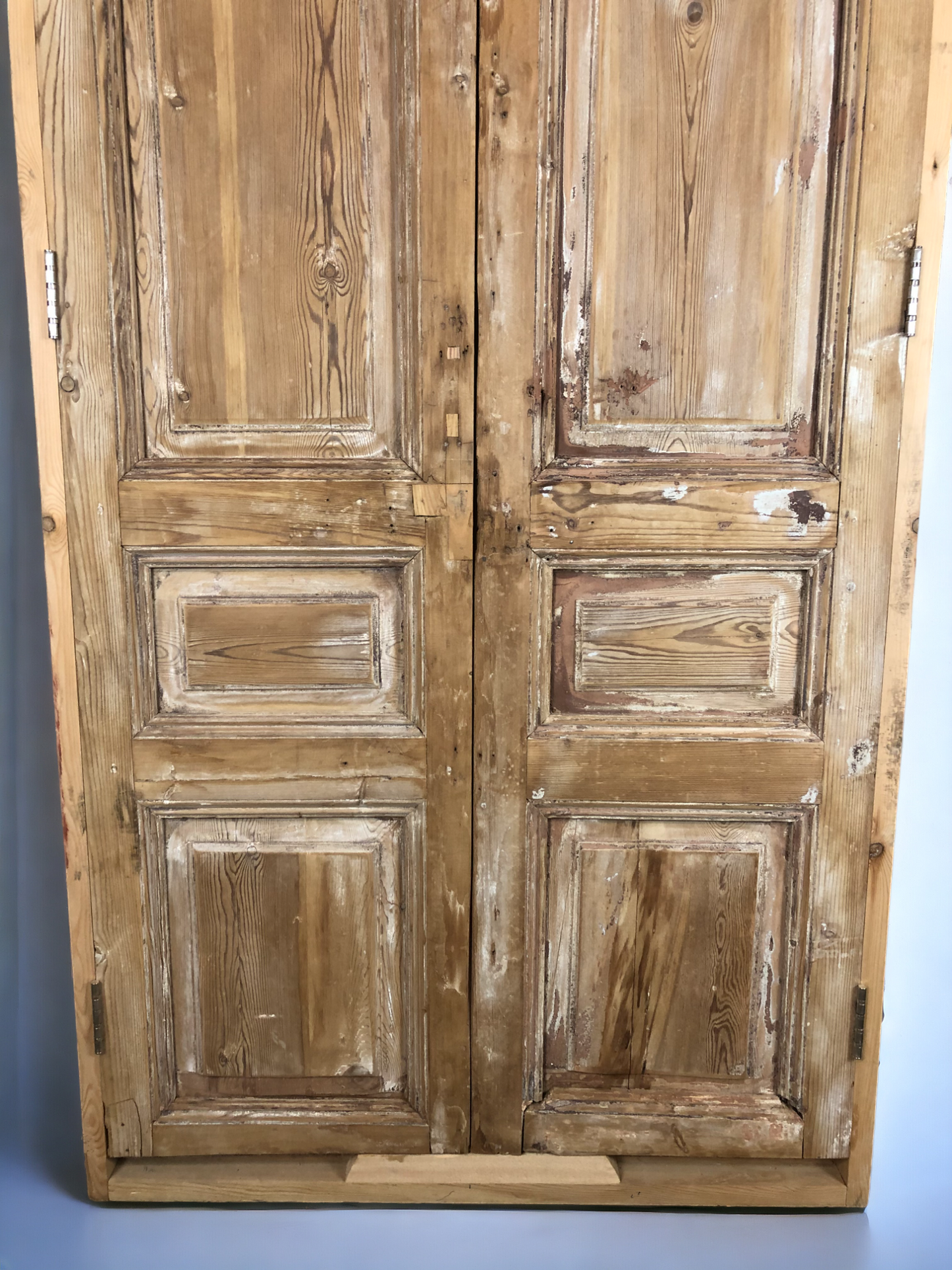 Antique French Double Doors with Jamb (42x92) European Panel Doors S24