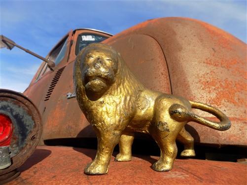 Doorstop - Cast Iron Door Stop Lion Statue, Victorian Era Figurine, Lion Art Sculpture, by The Old Grainery (art, Cast Iro...
