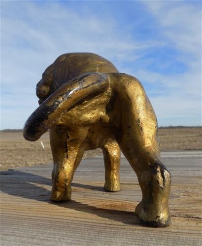 Doorstop - Cast Iron Door Stop Lion Statue, Victorian Era Figurine, Lion Art Sculpture, by The Old Grainery (art, Cast Iro...