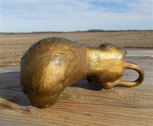 Doorstop - Cast Iron Door Stop Lion Statue, Victorian Era Figurine, Lion Art Sculpture, by The Old Grainery (art, Cast Iro...