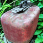 6 Gallon Gasoline Gas Fuel Tank, Metal Can Outboard Boat Motor Fuel Vintage Z,