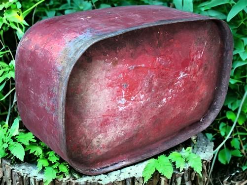 6 Gallon Gasoline Gas Fuel Tank, Metal Can Outboard Boat Motor Fuel Vintage Z,
