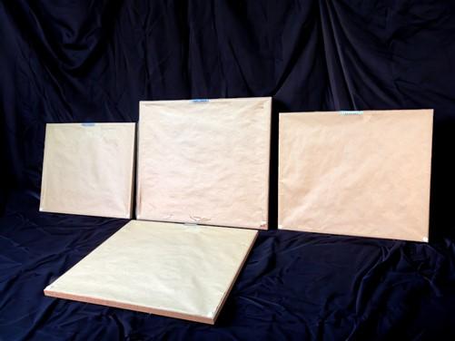 1960s Original Handmade Stitch Arm Panama Textile Art, Framed Mola Cloth Art,