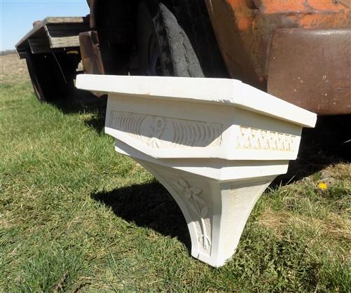 Plaster corbel - Chi Rho XP Christogram Plaster Corbel, Catholic Church Religious Chapel Decor, by The Old Grainery (catho...