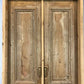 Antique French Double Doors with Jamb (42x91) European Panel Doors S26