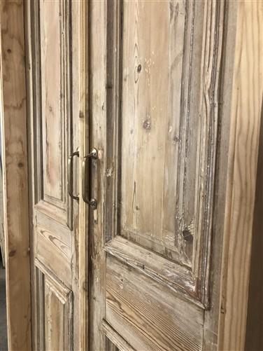 Antique French Double Doors with Jamb (42x91) European Panel Doors S26