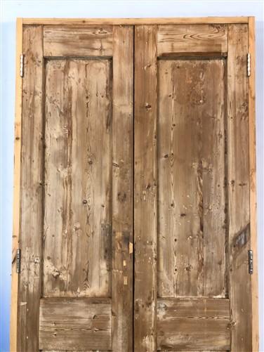 Antique French Double Doors with Jamb (42x91) European Panel Doors S26
