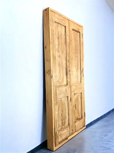 Antique French Double Doors with Jamb (42x91) European Panel Doors S26