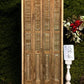 Antique Shutter French Double Door with Jamb (39.5x94.5) European Door S36