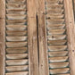 Antique Shutter French Double Door with Jamb (39.5x94.5) European Door S36