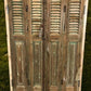 Antique Shutter French Double Door with Jamb (39.5x94.5) European Door S36