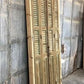 Antique Shutter French Double Door with Jamb (39.5x94.5) European Door S36