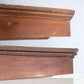 Pair Crown Molding Headers, Trim Door Window Pediment Architectural Salvage B13,