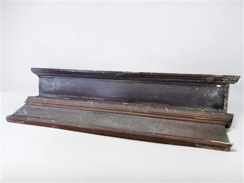Architectural Salvage - Pair Crown Molding Headers, Trim Door Window Pediment Architectural Salvage B20, by The Old Graine...