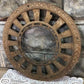 Stove Pipe collar - Cast Iron Round Stove Pipe Collar, Chimney Flue Cover, Ornate Grate Heat Ring O, by The Old Grainery (...