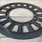 Stove Pipe collar - Cast Iron Round Stove Pipe Collar, Chimney Flue Cover, Ornate Grate Heat Ring O, by The Old Grainery (...
