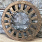 Stove Pipe collar - Cast Iron Round Stove Pipe Collar, Chimney Flue Cover, Ornate Grate Heat Ring O, by The Old Grainery (...