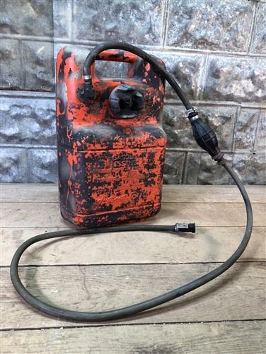Gas Can - 3 Gallon Neptune Gasoline Gas Fuel Tank, Outboard Boat Motor Fuel Vintage, by The Old Grainery (3 gallon, boat,...