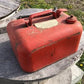 Gas Can - Small Gasoline Gas Fuel Tank Metal Can Outboard Boat Motor Johnson Vintage V, by The Old Grainery (boat, can, fuel)