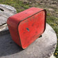 Gas Can - Small Gasoline Gas Fuel Tank Metal Can Outboard Boat Motor Johnson Vintage V, by The Old Grainery (boat, can, fuel)