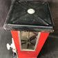 Pat 1923 Red The Master One Cent Penny Gumball Gum Peanut Vending Machine,
