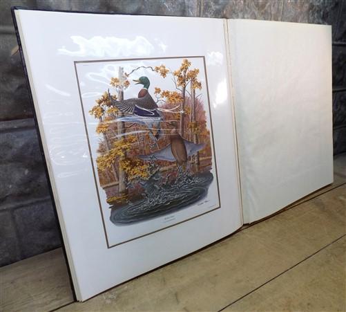 Richard Sloan Original Lithograph Folio, 25 Matted North American Bird Plates A, by The Old Grainery (art print, Bird art...