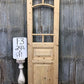 French Single Door (24.5x81) 5 Pane Glass European Styled Door F3