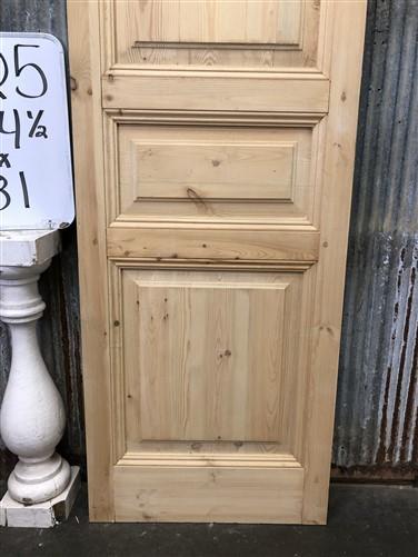 French Single Door (24.5x81) Raised Panel Door, European Styled Door, Q5